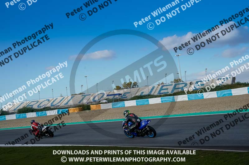 25 to 27th november 2017;Jerez;event digital images;motorbikes;no limits;peter wileman photography;trackday;trackday digital images